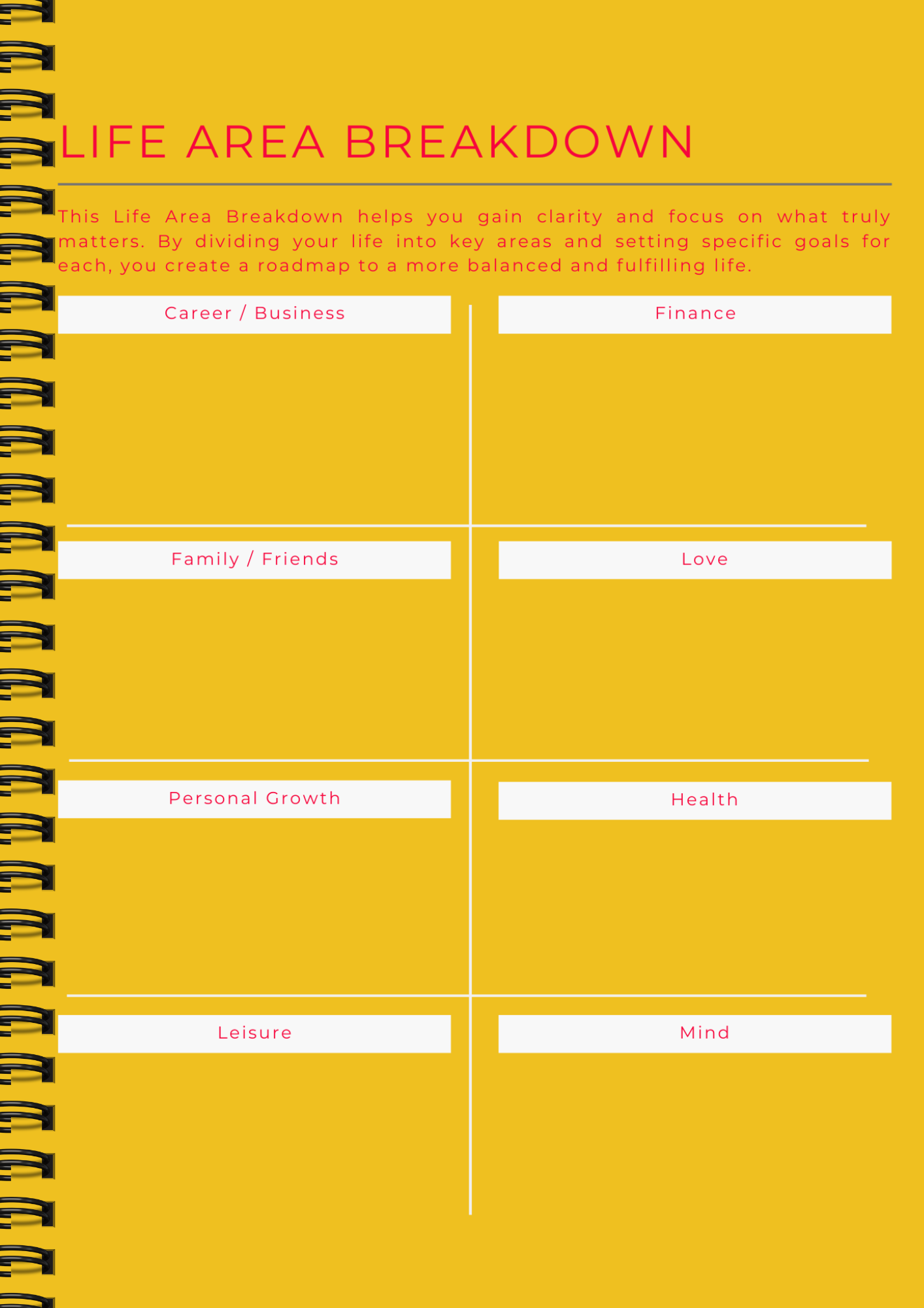 MANIFESTATION Journal - LAW OF ATTRACTION